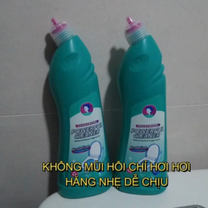 Combo 2 chai nước tẩy bồn cầu logeski sạch không cần chà 500ml khử mùi hôi toilet