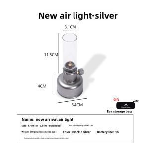 Mountainhiker | MOUNTAINHIKER 2026 Outdoor Gas Light Set for Picnic Camping Retro Decorative Ambience Creative Desktop Bedside Gas Lamp