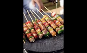 PQS ถาดอบมัลติฟังก์ชั่น เคลือบกันติด พกพาสะดวก. สไตล์เกาหลี หมูกระทะ ไม่ติดกระทะ กระทะย่าง กระทะปิ้งย่างสไตล์เกาหลี กระทะปิ้งย่าง