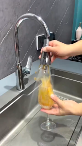 Kitchen Sink Faucet 360° Rotatable Adjustable Water Saving Nozzle with 3 Modes/Kepala Paip Dapur Boleh Laras