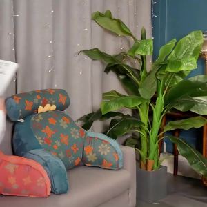 เบาะรองนั่งข้างเตียงเบาะรองเอวนุ่มพนักพิงขนาดใหญ่พนักพิงโซฟาพนักพิงบนเตียงพนักพิงสำหรับเล่นศัพท์มือถือเบาะรองหลังสำหรับนักเรียนในหอพัก