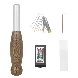 IRIN | PO-48 Piano Repair Tools Piano Voicing Needle Tool Wooden Handle Piano Hammer Voicing Pick for Piano Tuning Maintenance Repair