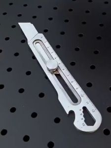 Pisau Cutter Besar Stainless Steal Cuter Besi Chrome Anti Karat Kater Potong Multi Fungsi Serbaguna Knife Cuter Acrylic Gagang Besi Baja