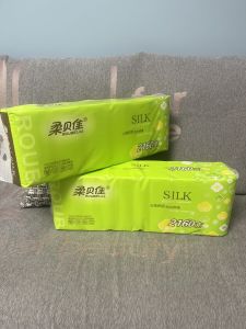 Roubia No Core Toilet Paper 2160g Original Wood Pulp Specialized Bathroom Tissue Paper Bulk Pack Home Use Plain Paper