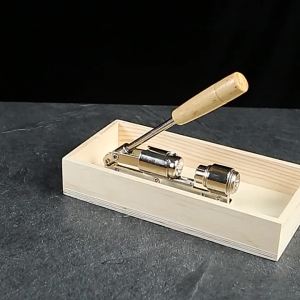 Nutcracker Heavy Duty Nut Cracker Pecan Cracker Walnut Cracker Tool with Wood Box Bowl