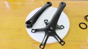 Tay Quay Xe Đạp Gấp 130 BCD 165mm Líp Đơn Xe Đạp Bánh Răng Cố Định Lỗ Hình Vuông Hợp Kim Nhôm