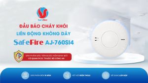 Đầu báo khói liên động không dây SafeFire AJ-760SI4