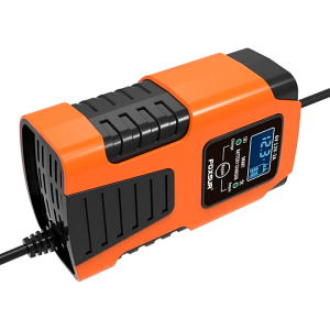 Car and motorcycle battery charger UK plug (12V/24V/2A)
