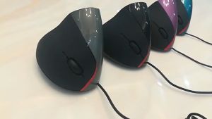 เมาส์ในแนวตั้ง เพื่อสุขภาพมือ 2.4G Wireless ป้องกันนิ้วล็อค รื่น ไหล ยอดขายอันดับ1ในไทย