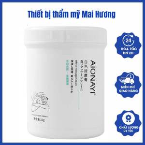Kem dẫn điện Aionayi màu trắng kem massage dẫn điện DDS AIONAYI