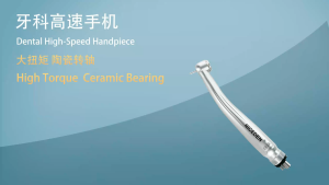 NICEDEN Dental LED Handpiece Standard Head Large Torque Air Turbine E-Generator Triple Water Spray