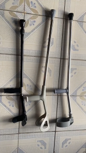 Crutches for The Elderly Rubber Crutches Adult Crutches Are Made From High Quality Aluminum Alloy