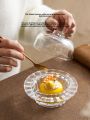 YOGEHOME | Glass Sweet Dish Bowl With Lid Elegant High-Grade For Baby Food. 