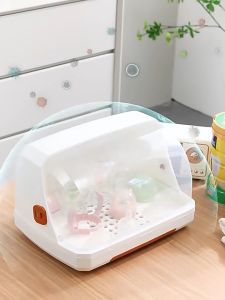 Kitchenut Multipurpose Baby Milk Bottle Storage Box Bekas Botol Susu Bayi Kitchen Organizer Bottle Drying Rack 婴儿奶瓶储存架