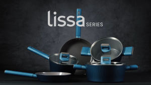NEW LAUNCH Numan - Casserole Panci Anti Lengket Lapisan Keramik 24 cm Lissa Series