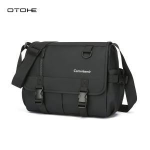 OTOHE กระเป๋าสะพายข้ามตัวกระเป๋าลำลองน้ำหนักเบากระเป๋าเดินทางขนาดใหญ่กันน้ำได้เดินทางถุงเดินทางกลางแจ้งขี่ม้าสำหรับผู้ชาย