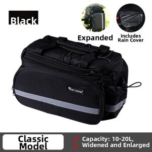 West Biking | Large Capacity Waterproof Bicycle Rear Seat Bag