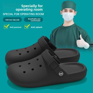 Medical Surgical Room Slippers Mens Summer Outdoor Wear 2025 New EVA Anti-Slip Deodorant Soft Bottom Sandals Mens