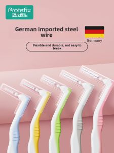 Ultra-Fine L-Shaped Interdental Brush Orthodontic Wisdom Teeth Special Toothbrush Dental Floss Gap Brush Soft Bristle Interdental Brush