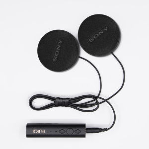 Ultra-Thin Helmet Earphones Bluetooth Clip-On Stereo Bass Heavy Bluetooth Headset for Cycling Delivery Electric Vehicle Commuting