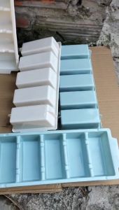 Combo 5 Khay làm đá 5 viên To dài nhựa Việt Nhật 6965Khay làm thạch  rau câu chịu nhiệt 2