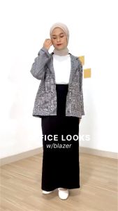 Ghanimi - Terra Blazer / Blazer Kotak kotak / Blazer tartan / Blazer Kantor / Blazer Kerja / Blazer Casual / Blazer Kekinian