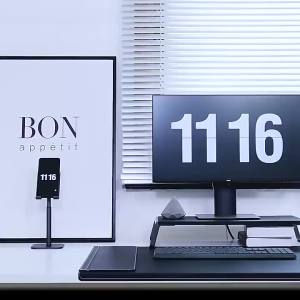 BSN | Tablet Stand Rotating Long Arm Mobile Phone Holder Height/Angle Adjustable Aluminium Alloy Tablet Mount for 4-13inch iPhone iPad