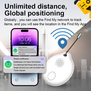 Reddog Thiết bị tìm chìa khóa Bluetooth Thiết bị định vị theo dõi kết hợp với Apple Máy tìm vật dụng cho các phím Ví vật nuôi Túi ba lô và vali