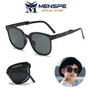 MENSPE Childrens Sunglasses Foldable Sunglasses Boys and Girls Glasses UV400 Protection Kids Fashion Sunglasses Parent-child Sunglasses With Glasses Case