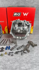 ฝาสูบ 4 วาล์วRG ล่าสุดWAVE-110i/Dream พร้อมอุปกรณ์ตามรูป ขนาดวาล์ว 16/18 +ตัวใหม่ล่าสุด