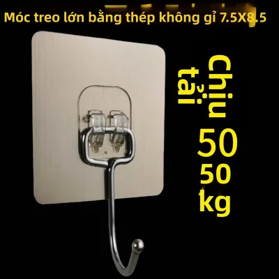 Móc treo dán tường không cần khoan chuyên dụng cho tường xi măng