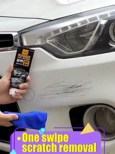 🔥3s perfect scratch repair🔥Motorcycle Car Scratch Repair Wax 120ml Nano repair wax Scratch and swirl remover Multi-purpose Rubbing compound for scratch Suitable for all car colors car polish guapo deep car paint scratch remover With towel & sponge