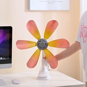 3-blade high wind power ultra-quiet multi-use scene home office fan can be wall-mounted stand-up or clipped