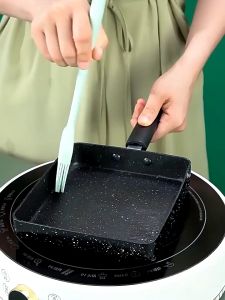 KOALA กระทะเทฟล่อน กระทะ กระทะสีเหลี่ยม เทปล่อน กระทะไข่ม้วน กระทะแบน กระทะ อย่างดี กระทะเกาหลี กระทะไข่กระทะ ชุดเครื่องครัว อุปกรณ์ กระทะเทฟล่อนเกาหลี - Lazada