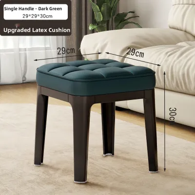 Soft Pad Stackable Shoes Changing Stool