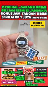 Jam Tangan Digitec Original - Jam Digitec Mdg-6063Ss Jam Digitec Mdg6063 Jam Digitec 6063 Jam Digitec Mdg6063Ss - Women Tr - Stainless Steel - Silver - Diameter 5 Cm - Jamdunia / Jam Dunia Jd18 Jam Tangan Wanita Jam Wanita Jam Tangan Anti Air # Del01