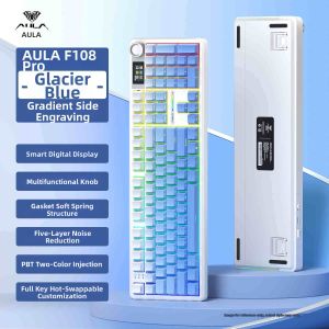 AULA | Triple-Mode Customizable Gaming Mechanical Keyboard