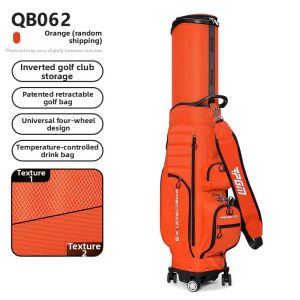 pgm | Hard Shell Airport Check-in 4 Wheels Golf Bag
