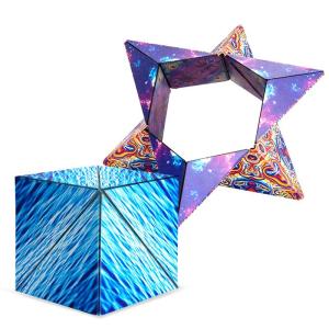 BABYSHOME | Magnetic 3D Geometric Puzzle Space Thinking Training Childrens Toy