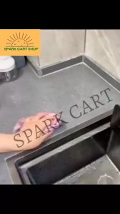 SPARKCART  1pcs Kitchen Absorbent Mat Countertop Drain Pad Quick-drying Soft Drying Mat for Kitchen Counter Decor