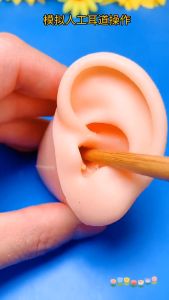 เครื่องของอุปกรณ์ทำความสะอาดหู 6ชิ้น ไม้แคะหูสเเตนเลส สตีลอุปกรณ์กำจัดขี้หูแบบใช้ซ้ำ ซ้ำได้ รุ่นหนึ่ง ใช้ซ้ำได้อุปกรณ์กำจัดขี้หูช้อนสปริงไม้แคะหูผลิตภัณฑ์ทำความสะอาดจำนวน 6ชิ้น ขนาดที่มีการพกพา