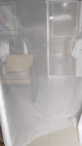 TSC014 ผ้าซิลค์สกรีน (สีขาว) สำหรับงานสกรีนสียาง สีพลาสติซอล และสีน้ำมัน (ตัดขายเป็นเมตร)