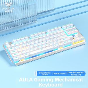 AULA | Portable Gaming and Office Use Mechanical Keyboard Blue Switch