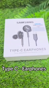 Type-C Wired Earphones HD Sound Bass Earphone With Mic Noise Isolation Compatible S24 S25 S26 Ultra Z Flip USB C Headset