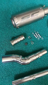 Euro Motors Viperman Stainless Elbow on SC Project Round with DB Reducer