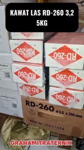KAWAT LAS NIKKO STEEL RD-260 3.2 MM RD-260 3.2MM 5KG