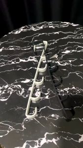 GANTUNGAN BAJU BELAKANG PINTU 5 KAIT BAHAN PLASTIK / HANGER PINTU SERBAGUNA