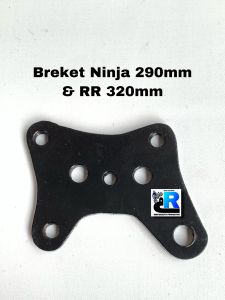 Bracket Cakram Kaliper Disc Depan Ninja R SS 290 300 320 RR 320 Standar Bracket Rem Cakram Kaliper