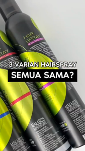 MAKARIZO Professional Salon Daily Hair Spray 376ml Extra Strong Hold Rock Solid Texturizing Mousse