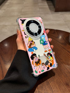 Guanglu | Cartoon Transparent Creative Drop-Resistant Phone Case for Huawei Mate Series